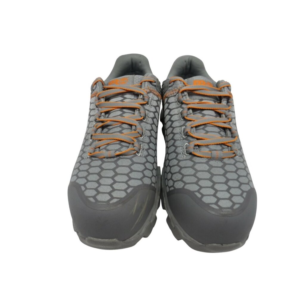 Timberland PRO Women's Powertrain Sport Alloy-Toe Work Shoe A1GVR Grey/Pink 8.5M - Picture 2 of 8